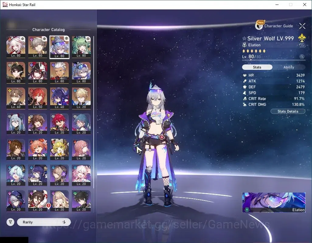 Honkai Star Rail Accounts Asia|TL 66|8 Limited|Silver Wolf 999E1+Sign,Huohuo image 4