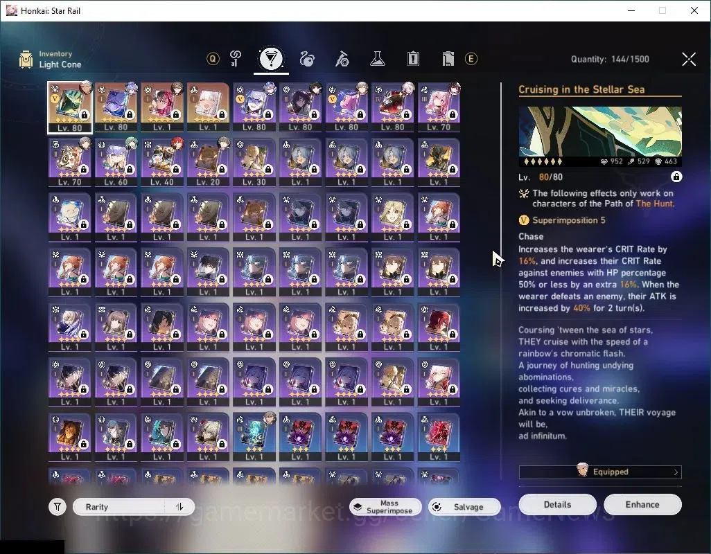 Honkai Star Rail Accounts Asia|TL 66|8 Limited|Silver Wolf 999E1+Sign,Huohuo image 7