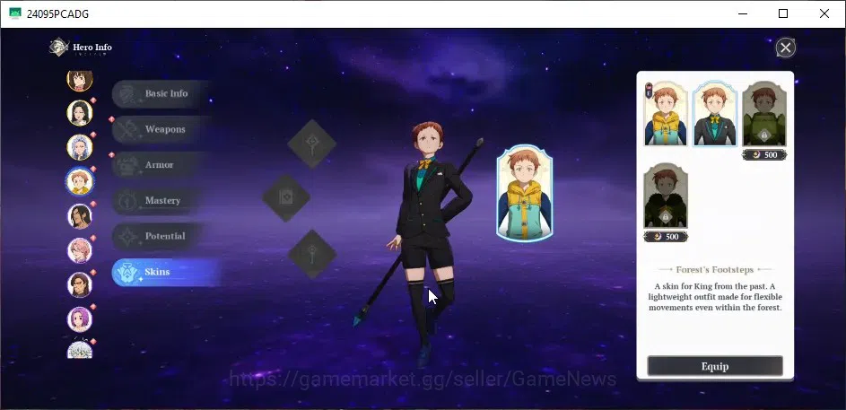 The Seven Deadly Sins: Origin Accounts SEA|Lvl 43|9 SSR|MerlinP5,MeliodasP5,DaisyP1,Manni image 16