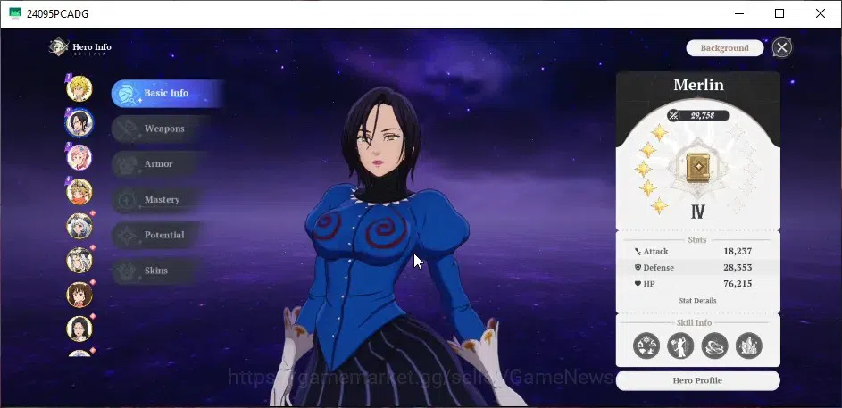 The Seven Deadly Sins: Origin Accounts SEA|Lvl 43|9 SSR|MerlinP5,MeliodasP5,DaisyP1,Manni image 2