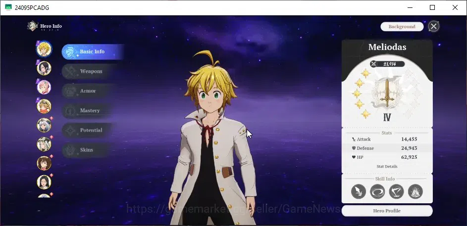 The Seven Deadly Sins: Origin Accounts SEA|Lvl 43|9 SSR|MerlinP5,MeliodasP5,DaisyP1,Manni image 4
