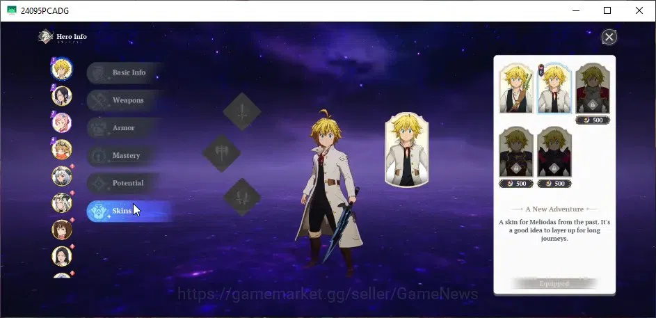 The Seven Deadly Sins: Origin Accounts SEA|Lvl 43|9 SSR|MerlinP5,MeliodasP5,DaisyP1,Manni image 5