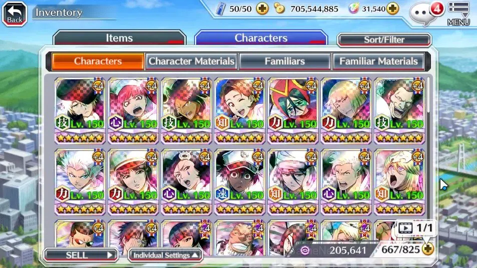 Bleach: Brave Souls Accounts [GLOBAL]31K Orb|TYBW26 Yukio,Riruka,TYBW25 Yoruich image 11