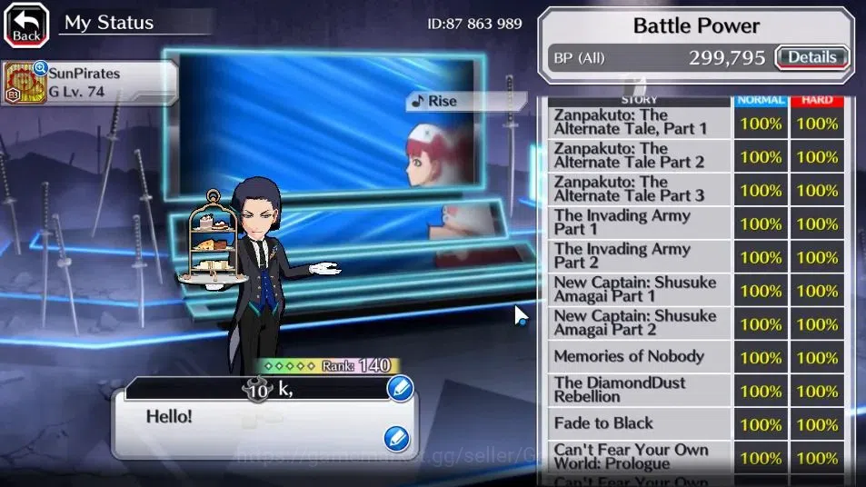 Bleach: Brave Souls Accounts [GLOBAL]31K Orb|TYBW26 Yukio,Riruka,TYBW25 Yoruich image 6