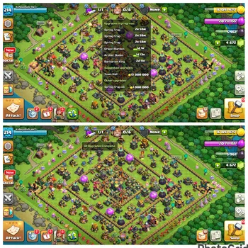 Clash of Clans High-End TH 14 LVL 214 100% BASE Fullymax|BK 82 AQ 83 MP 60 image 1