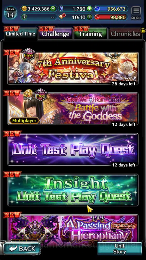 Last Cloudia Accounts GLOBAL|Rank 14|Collab Slime [Hinata,Diablo,DL Limu image 10