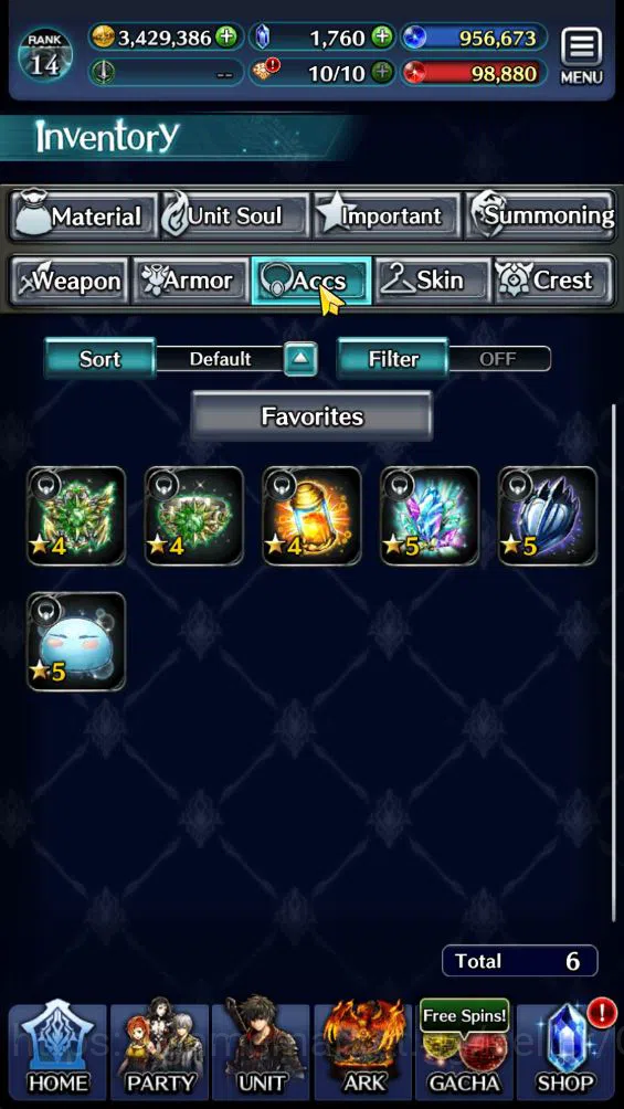 Last Cloudia Accounts GLOBAL|Rank 14|Collab Slime [Hinata,Diablo,DL Limu image 17