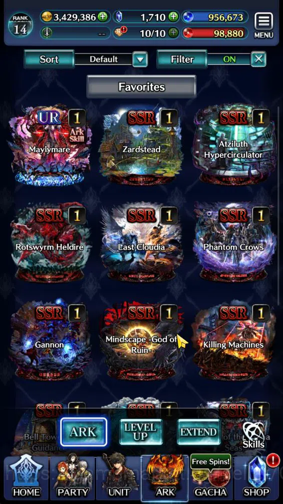 Last Cloudia Accounts GLOBAL|Rank 14|Collab Slime [Hinata,Diablo,DL Limu image 3
