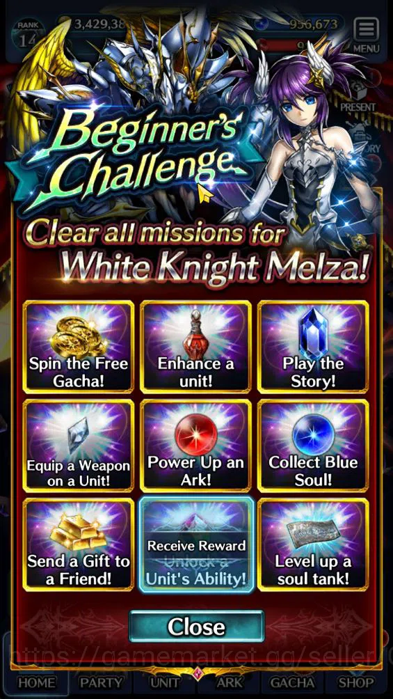 Last Cloudia Accounts GLOBAL|Rank 14|Collab Slime [Hinata,Diablo,DL Limu image 8