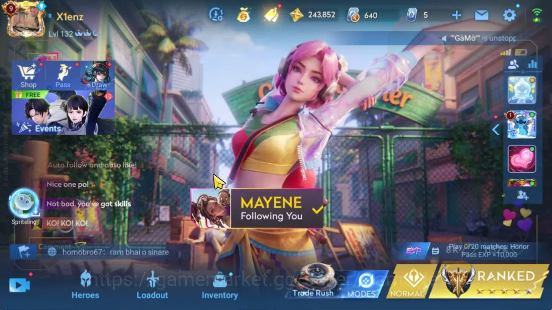 Honor of Kings Accounts Hero112 Skin278|FrozenLadyZhen,JJK(LadySun,SimaYi) image 1