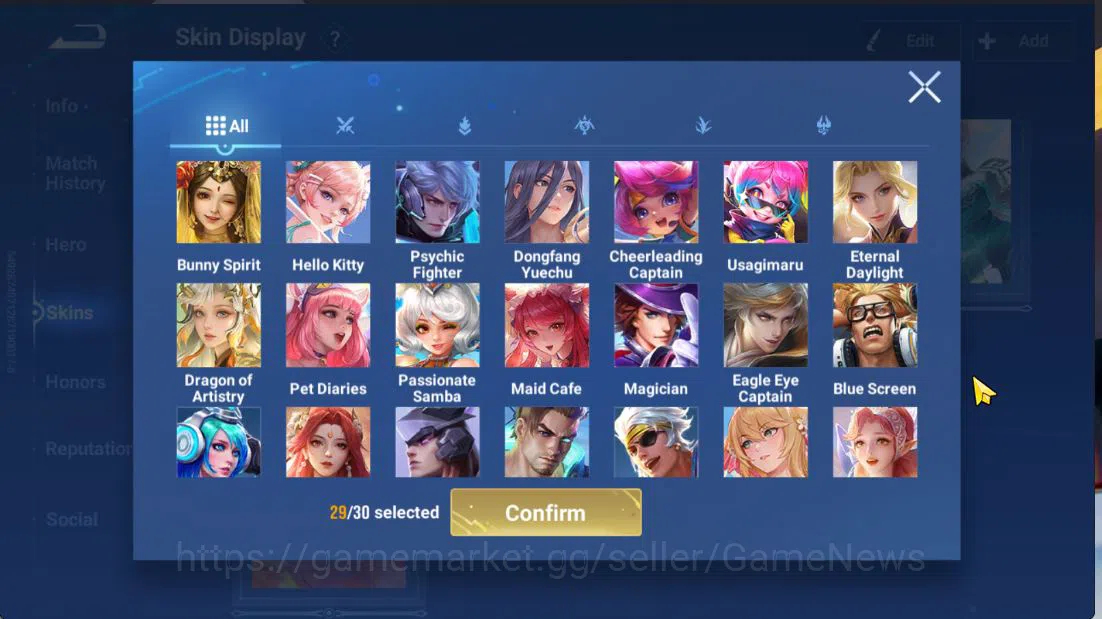 Honor of Kings Accounts Hero112 Skin278|FrozenLadyZhen,JJK(LadySun,SimaYi) image 11