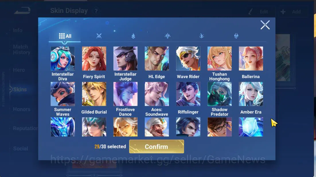 Honor of Kings Accounts Hero112 Skin278|FrozenLadyZhen,JJK(LadySun,SimaYi) image 12