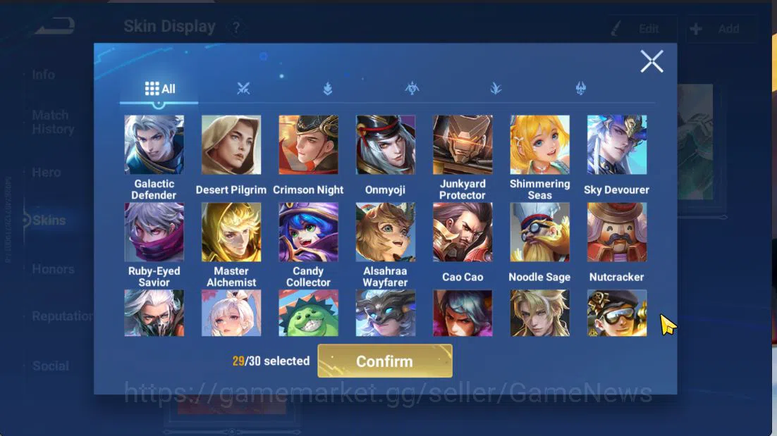 Honor of Kings Accounts Hero112 Skin278|FrozenLadyZhen,JJK(LadySun,SimaYi) image 17