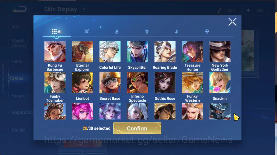 Honor of Kings Accounts Hero112 Skin278|FrozenLadyZhen,JJK(LadySun,SimaYi) image 19