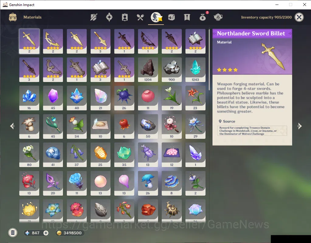 Genshin Impact Accounts ASIA|AR 58|PrimeTeam Skirk|9Limited+7(*5Wep)|(Mavu image 8