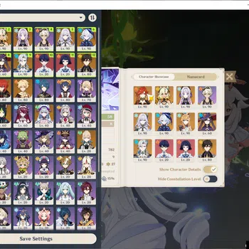 Genshin Impact End Game ASIA|AR 58|PrimeTeam Skirk|9Limited+7(*5Wep)|(Mavu image 1