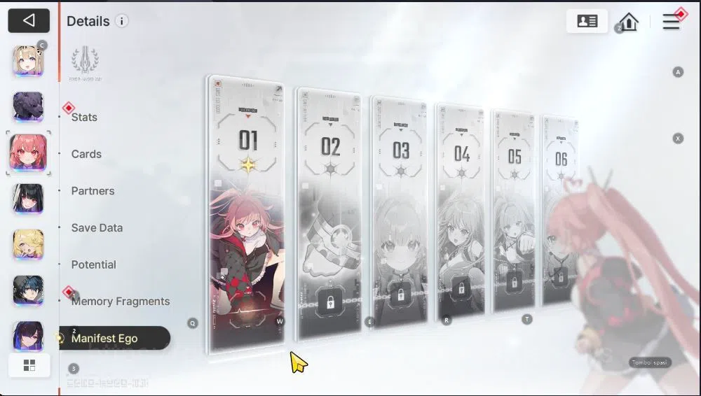 Chaos Zero Nightmare Accounts ASIA Lv43|7 SSR(HaruM3,MeiLinM1,LukeM1,Chizuru,Rin,Hugo,Orlea 6