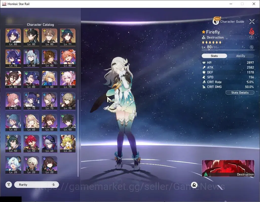 Honkai Star Rail Accounts Asia|TL 70|19 Limited+13(*5LC|3 Prem Team|[Archer, image 5