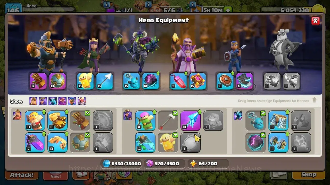 Clash of Clans Accounts TH 13-BH 9|LV 178|HH 7|BK 68,AQ 73,GW 50,MP 43,RC  image 9