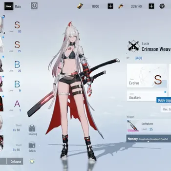 Punishing: Gray Raven Accounts Mid-Game ASIA|Lv 50|11k BC +3k YC +7,7k BlueC|S Lucia Crimson Weave,S No 21 Feral|1 Selector