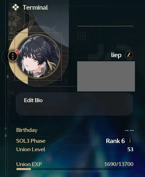 Wuthering Waves Accounts Starter SEA|UL53|SOL3R6|2 Lim: YY:Xuanling R6+Sign, Phrolova|3x5*Wep|Astrite 1