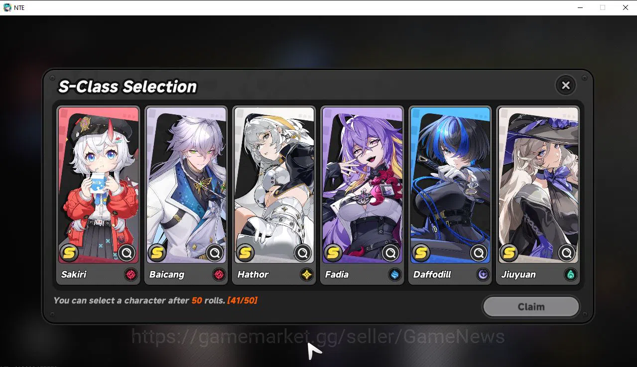 Neverness to Everness Accounts GLOBAL EU |HL 3|1 SSR Limited Nanally|1 S Arc|5 SR image 12