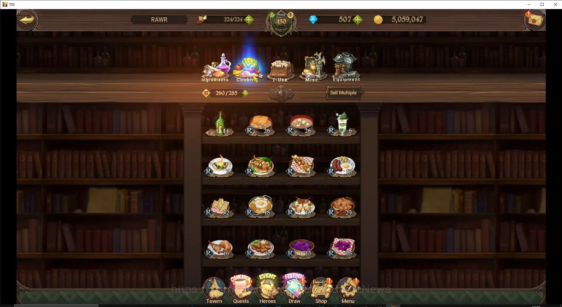 The Seven Deadly Sins: Grand Cross Accounts ASIA|7M CC|507 DM+51 LS|5 LR+10 UR+Many Collab|NMe image 20