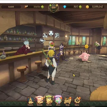 The Seven Deadly Sins: Grand Cross Endgame ASIA|7M CC|507 DM+51 LS|5 LR+10 UR+Many Collab|NMe image 1