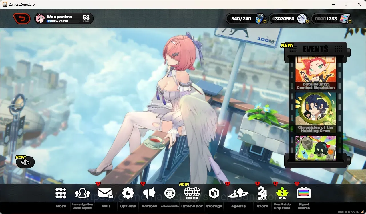Zenless Zone Zero Accounts Starter ASIA | IK 53 | 6 Limit+Sign: Remielle,Jane,Aria,Pyrois,Zu Yuan,Yuzuha | ALL UNSET 1