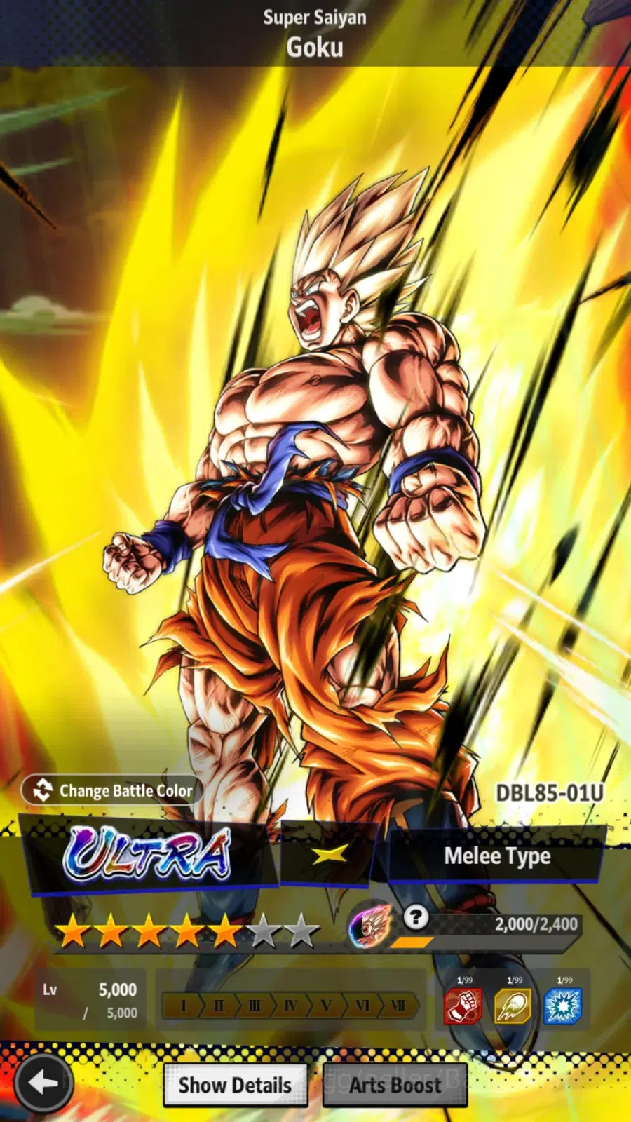 Dragon Ball Legends Accounts Android|Lvl 158|340M Total Power|635 CC|1 LR|5 UL| image 12
