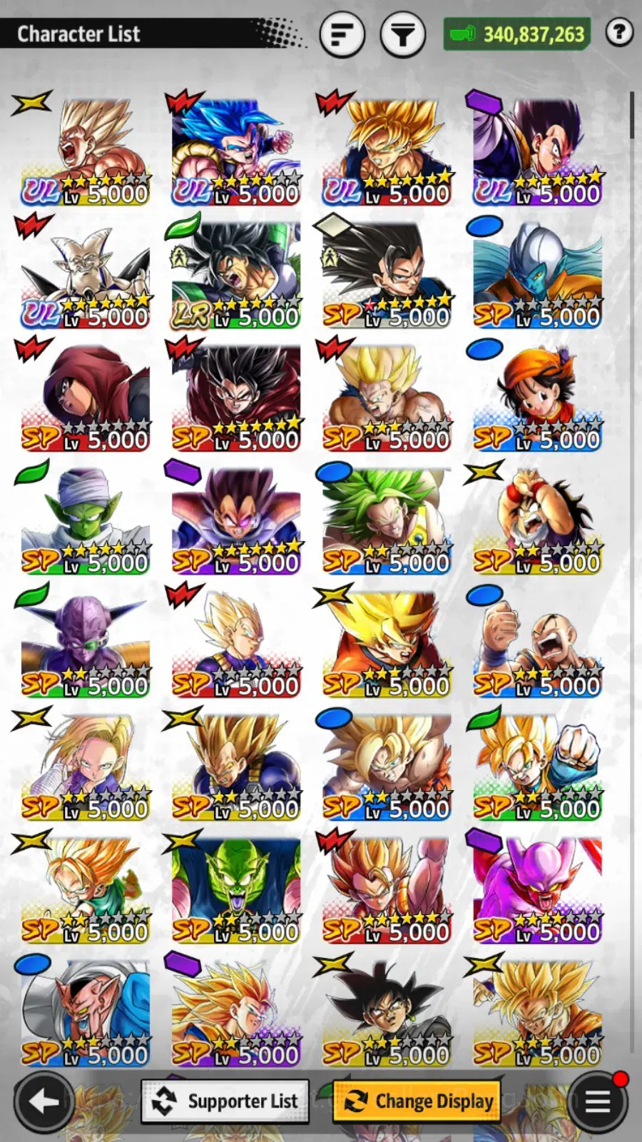 Dragon Ball Legends Accounts Android|Lvl 158|340M Total Power|635 CC|1 LR|5 UL| image 14
