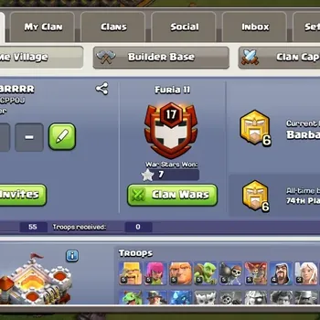 Clash of Clans Accounts Mid-Tier TH11-BH6| LVL 78|BK30,AQ28,MP21,G3|HH5|1 Gold Skin|609 Gems|CN-On|Protek OFF|Check SS