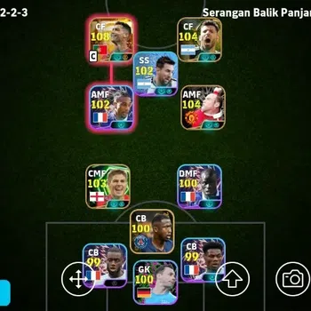 eFootball Accounts Others Mobile|PW 3158|New Cristiano Ronaldo Big T,Wayne Rooney Epic,Sergio Aguero Epic,Steven Gerrard