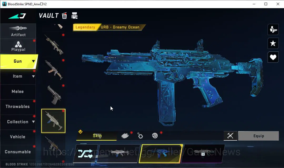 Blood Strike Accounts ASIA|ETERNAL COLLAB M1887-Netherflame,Ethan-Byakuy image 6
