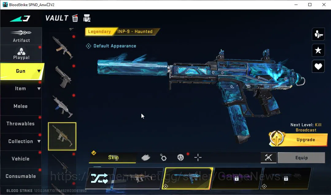 Blood Strike Accounts ASIA|ETERNAL COLLAB M1887-Netherflame,Ethan-Byakuy image 7