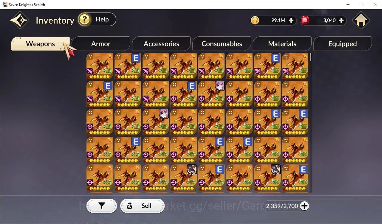 Seven Knights Re:Birth Accounts GLOBAL SEA|Full ex-7k[FaiTC1,RosieTC1,GelidusTC1,M image 11