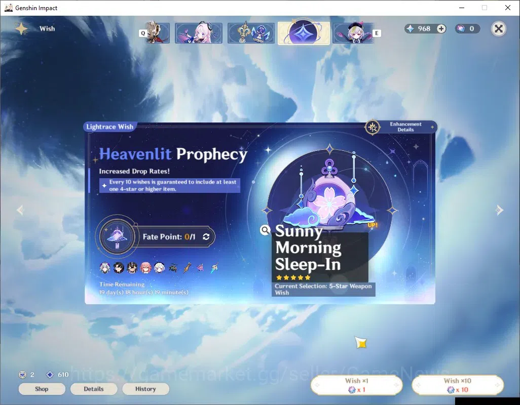 Genshin Impact Accounts ASIA|AR 57|PremTeam Skirk|15 Limit+9(*5Weap)|[Skir image 18