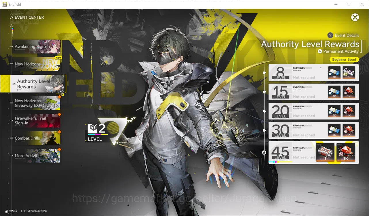 Arknights: Endfield Accounts Asia Lv 2 Day 2 | Fresh Starter Lifeng + 5 SR OP ( image 8