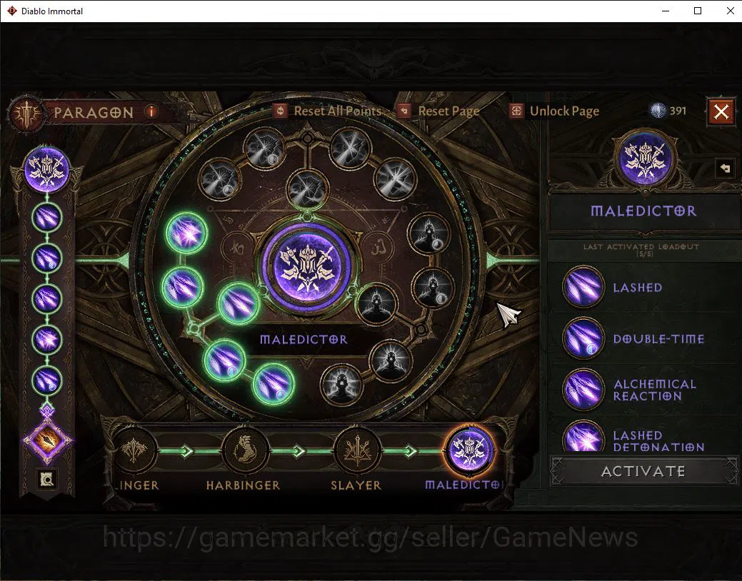 Diablo Immortal Accounts SEA-Vasily|Can,t move server|Lv60(591)|Demon Hunte image 8