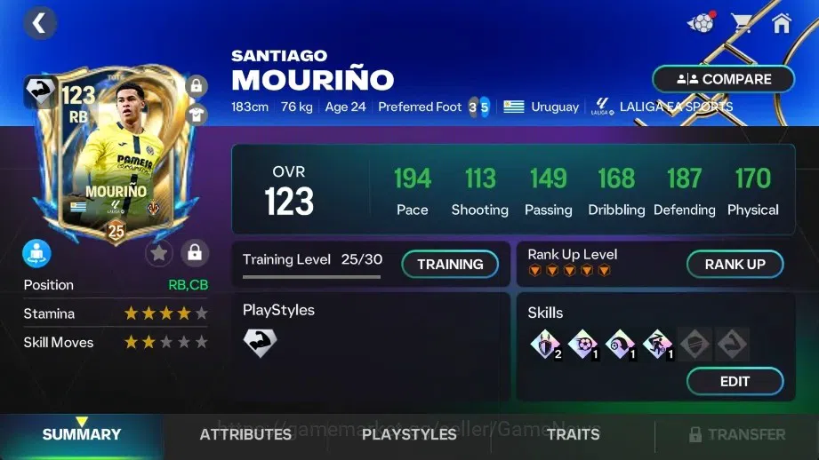 EA SPORTS FC Mobile Accounts OVR 126/64B Value|Starting 11 Meta Full EVO(Dembel image 15