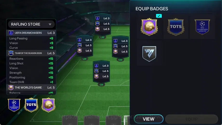 EA SPORTS FC Mobile Accounts OVR 126/64B Value|Starting 11 Meta Full EVO(Dembel image 6