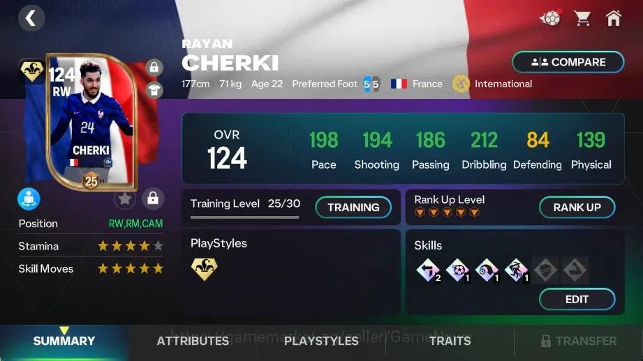EA SPORTS FC Mobile Accounts OVR 126/64B Value|Starting 11 Meta Full EVO(Dembel image 9