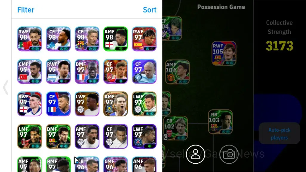 eFootball Accounts Android|BigTime Rivaldo,Frank Lampard,Epic Lionel  image 2