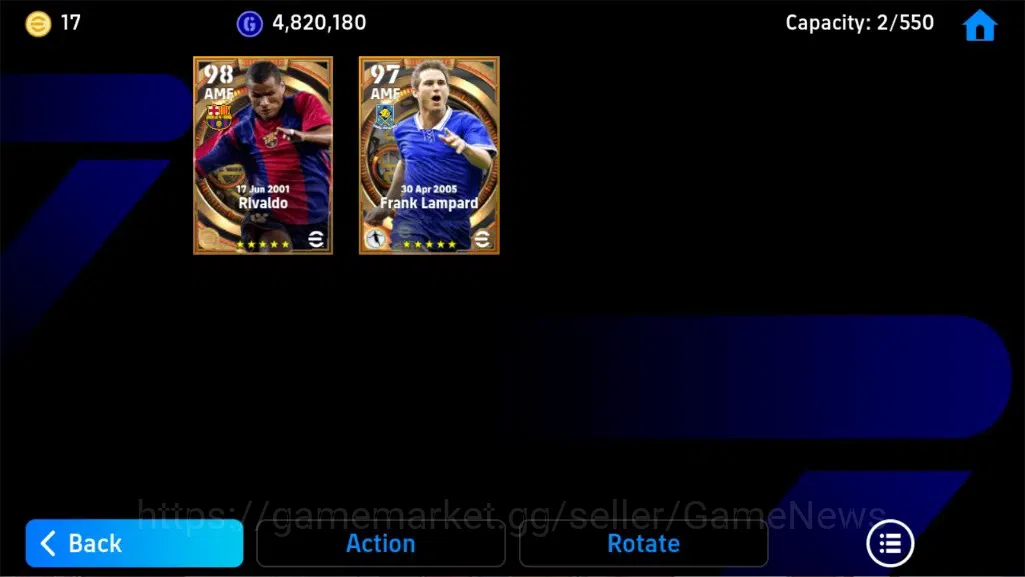 eFootball Accounts Android|BigTime Rivaldo,Frank Lampard,Epic Lionel  image 7