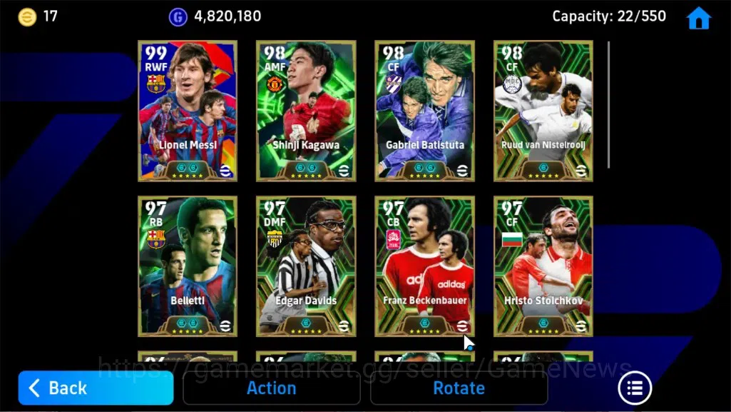 eFootball Accounts Android|BigTime Rivaldo,Frank Lampard,Epic Lionel  image 8