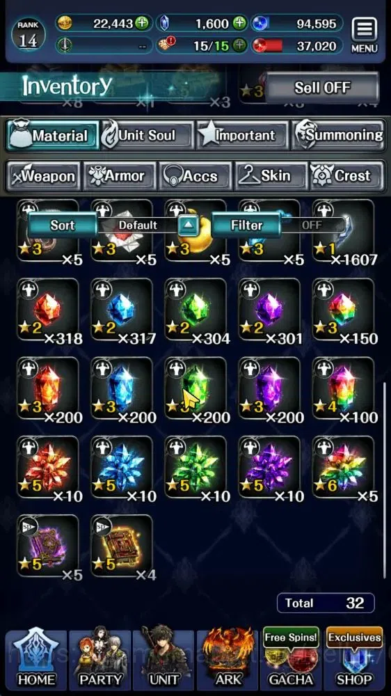 Last Cloudia Accounts Endgame GLOBAL|Rank 14|Top Tier Unit|Demon Lord Judecca Samekh,G Lilaha,KOG Mauna,Vayne,Lenius,Etc|2 8