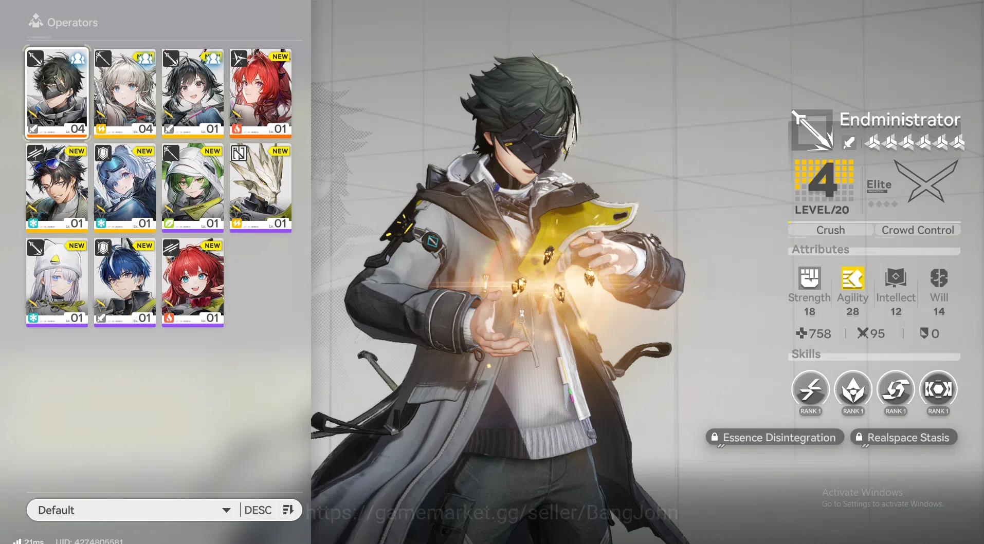 Arknights: Endfield Accounts Starter Fresh |ASIA| New Horizons On | 6-Star Laev image 1