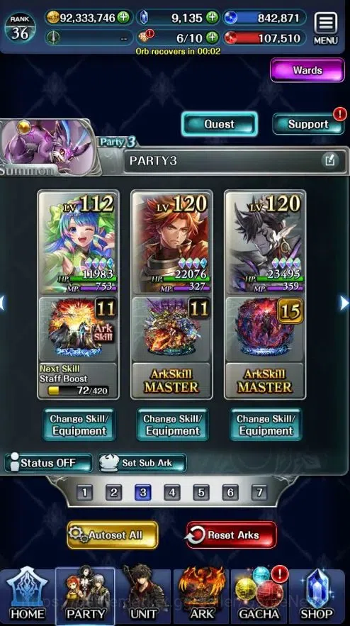 Last Cloudia Accounts GLOBAL|R35 MIDGAME|4 Unit PAID EQ|Best Unit Collan image 2