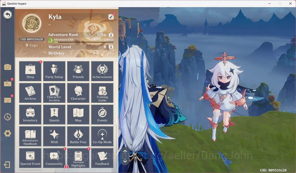 Genshin Impact Accounts ASIA|AR 56|Reuni ON|7 linmit|Neuvillette,Zibai,Fur image 1