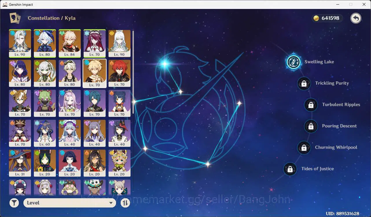 Genshin Impact Accounts ASIA|AR 56|Reuni ON|7 linmit|Neuvillette,Zibai,Fur image 17